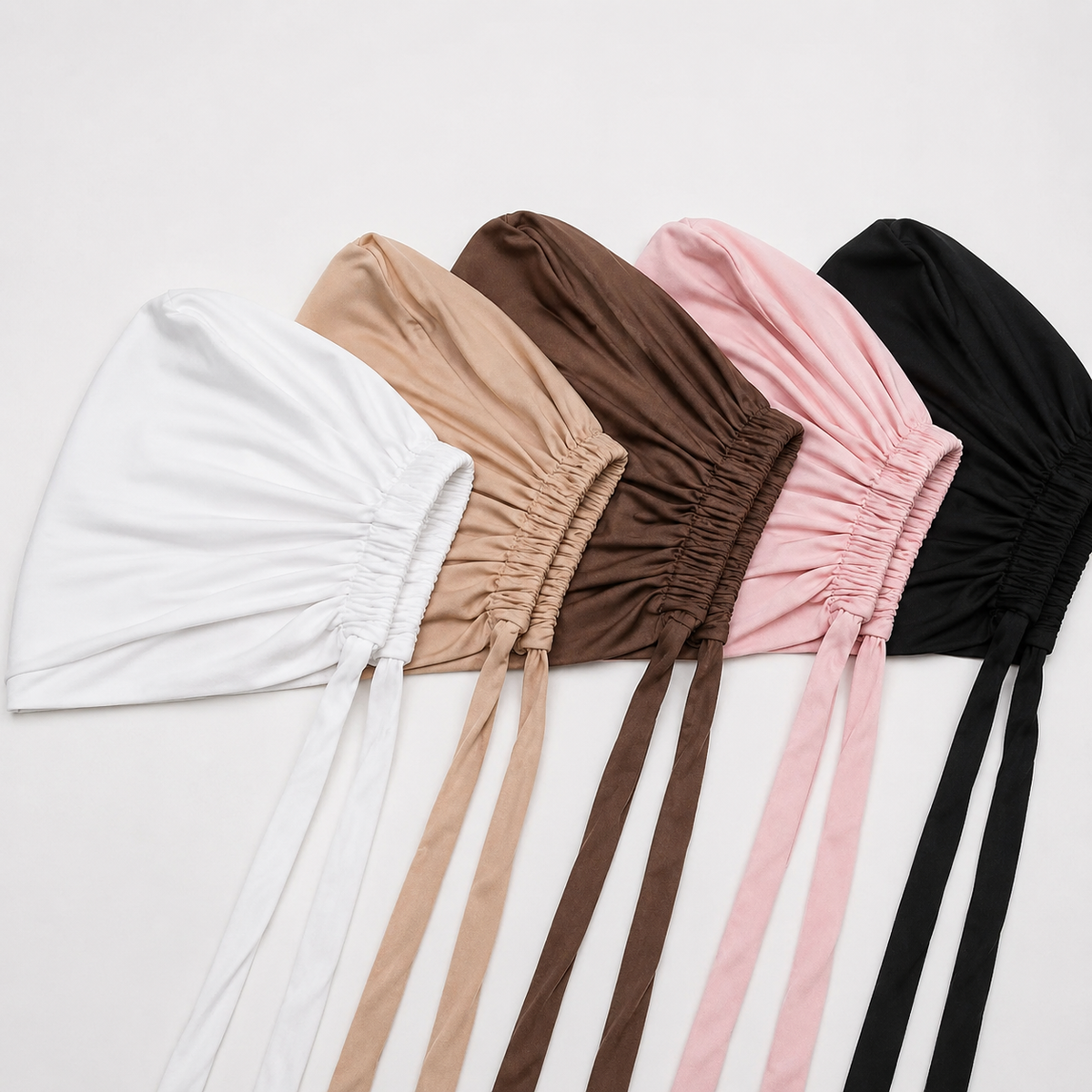 Bundle Of 5 Tie-back Caps (Any Colour)