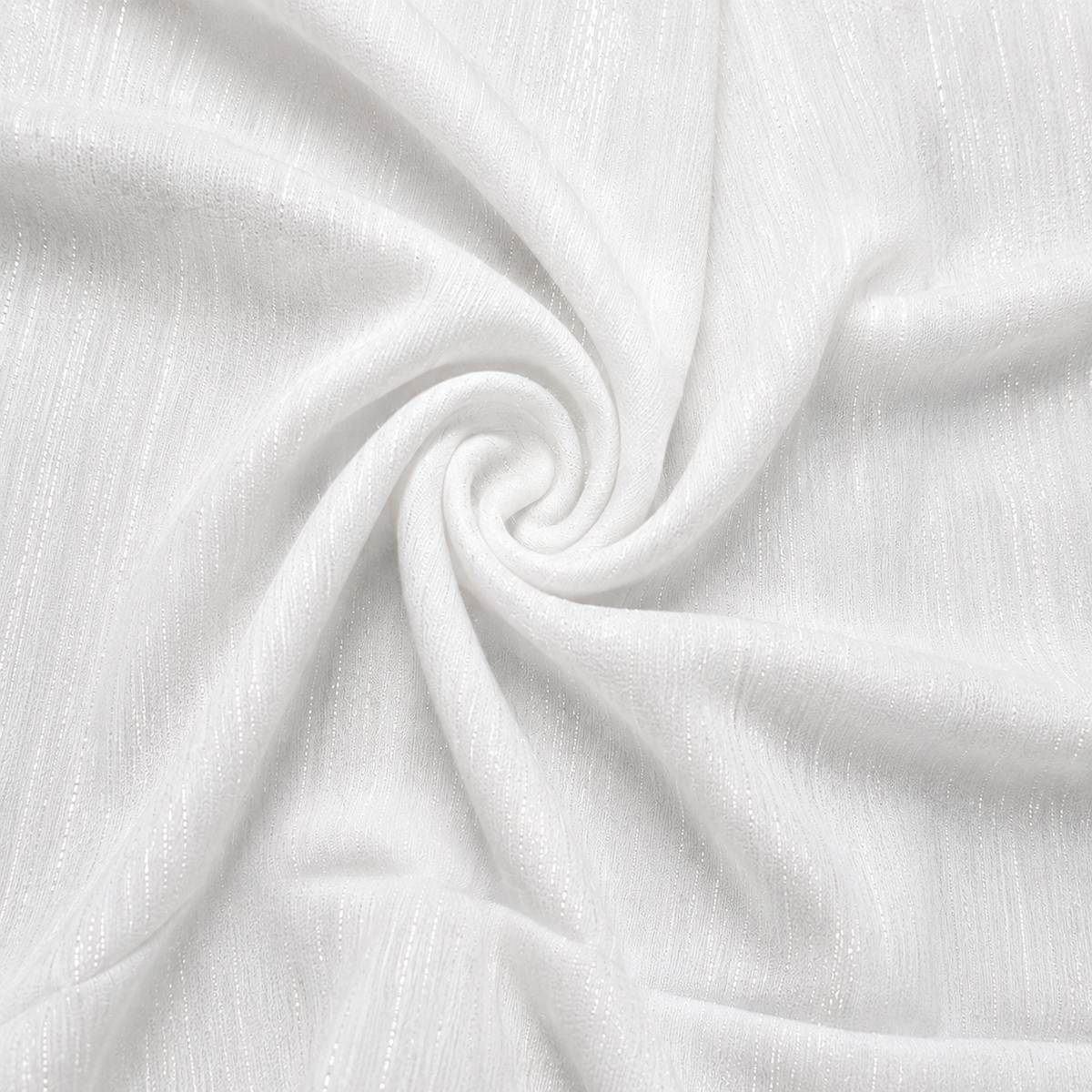 White Sparkling Georgette Hijab